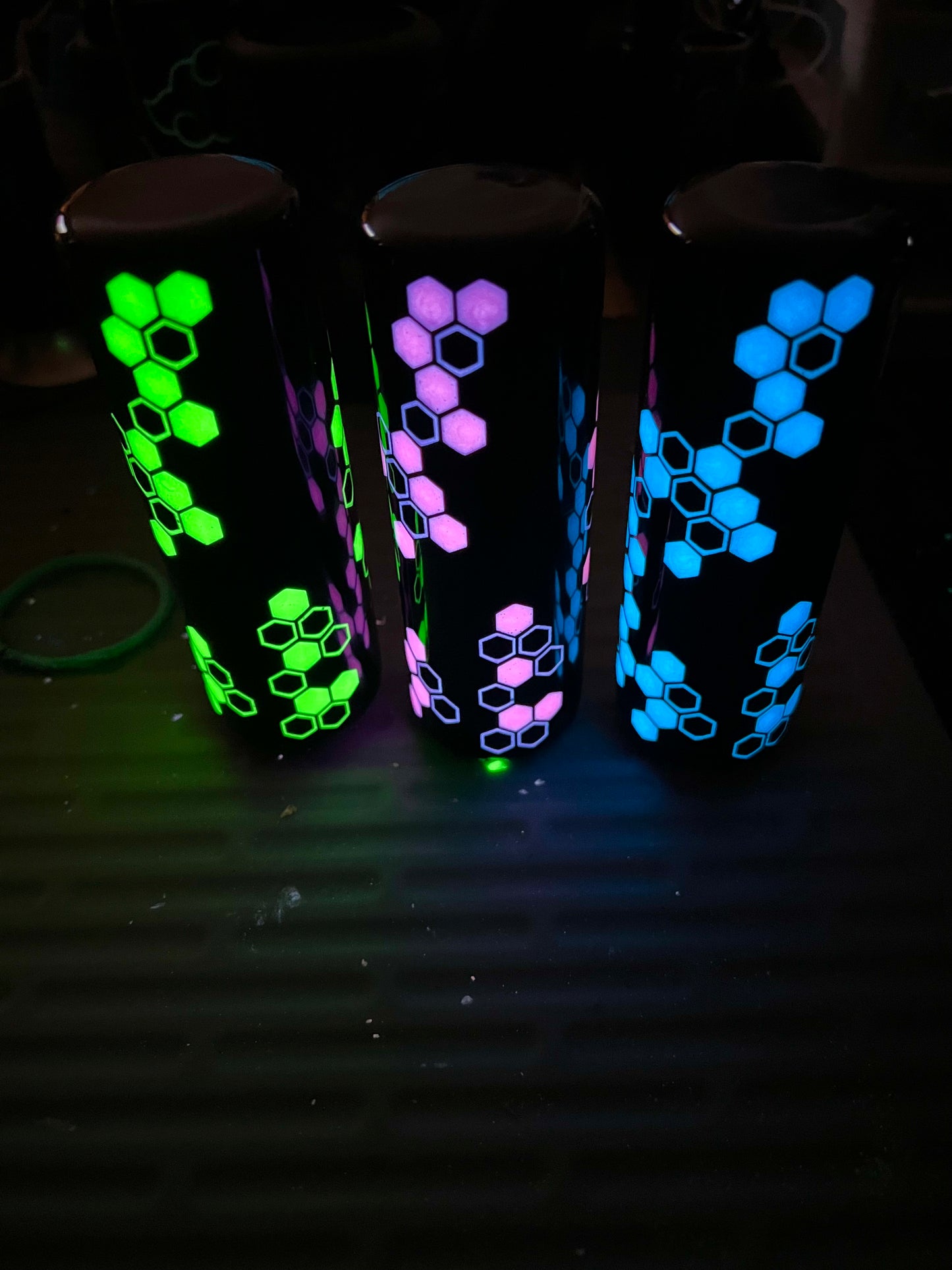 Glow Comb - 130mm Resin Shift Knob