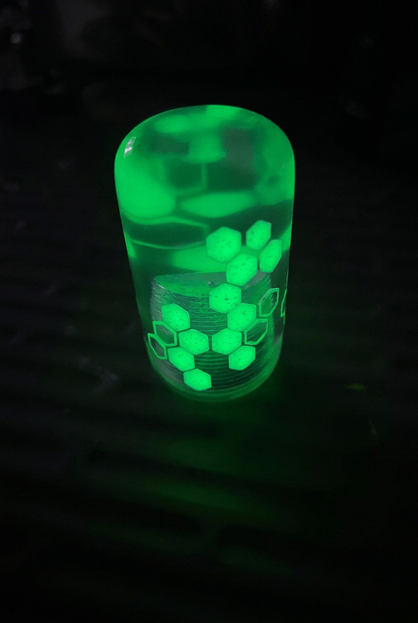 Glow Comb - 70mm Resin Shift Knob
